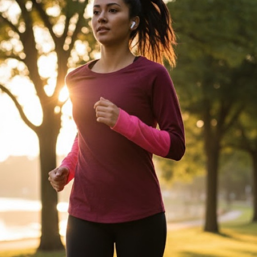 Youth L 10/12 Women's S Long Sleeve Base Layer Performance Moisture Wicking Top